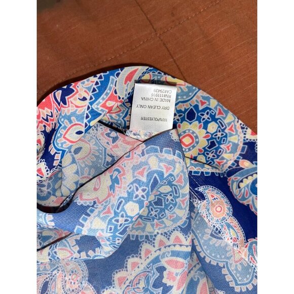 Yumi Kim Bohemian Kimono Cardigan Wrap Paisley Print Size Small - Picture 4 of 5